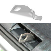 Soporte De Puerta Trasera Universal Para Coche Con Ventilación De Aire Fresco Para Camping Compatible Con VW T4 T5 T6 Bus Camper Caddy Color Plateado - details 0