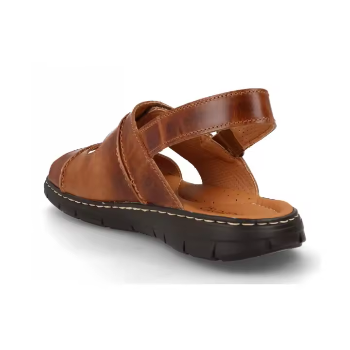 SANDALIA 25012 - DI PRIETO SANDALIAS DE HOMBRE  COLORES : CUERO , MARRON  TALLAS: 39 AL 46  CORTE EXTERIOR: PIEL  FORRO INTERIOR: SINTÉTICO  PLANTILLA: SINTÉTICO / GEL  ALTURA TACÓN / CUÑA : 3 CM.  PISO : SINTÉTICO - 1