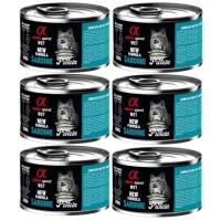 Pack de 6 - Alpha Spirit Lata De Sardina Para Gatos 200G  Esterilizados  Monoproteica - details 0