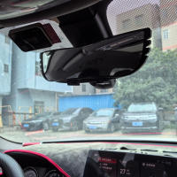 Espejo Retrovisor Para Coche Con Amplio Ángulo De Visión HD Vidrio Ovalado Para SUV Van Camión Vehículo Espejo Interior Antigolpes - details 10
