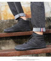 Zapatos deportivos de algodón para exteriores de cinco dedos para hombres y mujeres, además de botas cálidas de terciopelo,botas de nieve para parejas resistentes al desgaste y antideslizantes. - details 14