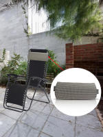 Reposacabezas para silla reclinable, almohada acolchada para silla plegable de playa, con tirantes para Picnic - details 3
