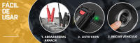 BRPOM Arrancador de Coches 4000A, 12V Arrancador de baterias de Coche(para 7.0L de Gasolina o 5.5L de Diésel) Jump Starter con Linterna LED de Emergencia, Espera Larga, Carga Rápida - details 4