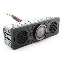 Radio De Coche Con Memoria SD Y Altavoz BT 12V Reproductor De MP3 Con Altavoz Host Estéreo De Coche Seguro - details 0