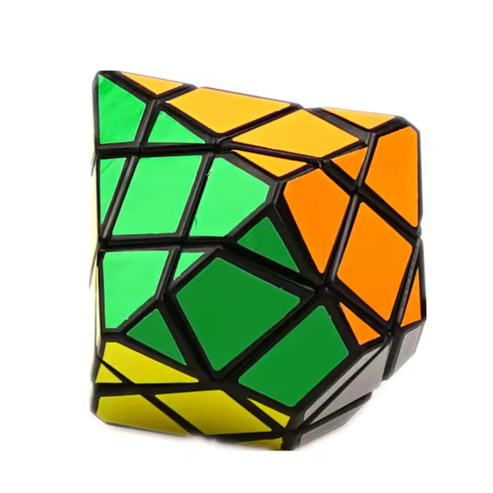 Diansheng Cubo De Magia Diamante Hexagonal Dipyramid Juguete Educativo Para Niños Forma 3x3x3 Desafío Mental Mini Cubo Extraño - 1