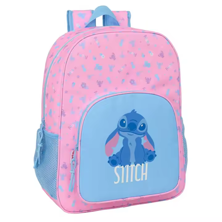 Mochila Stitch Disney "Bright" adaptable a carro 33x14x42CM - Stitch - 1