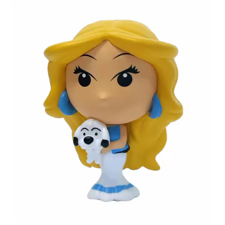 Figura plastoy asterix & obelix falbala e idefix chibi - 1