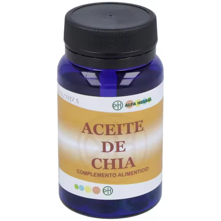 Alfa Herbal Aceite De Chia 60 Perlas - 1