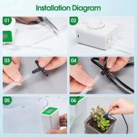 Dispositivo De Riego Por Drip Inteligente AISITIN Para Jardín Y Plantas En Maceta Tiempo De Riego Automático Y Lazos - details 6