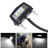 Luz Trasera LED Para Motocicleta 12V Placa De Licencia Faro De Freno Trasero Señal De Parpadeo Indicador De Movimiento Accesorios Universales Para Moto - details 0