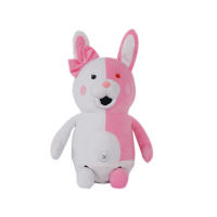 Peluche Dangan Ronpa 2 Monokuma Oso Negro Y Blanco Juguetes De Peluche Suave Para Niños Regalo De Cumpleaños Material De Algodón Relleno De Poliéster Tamaño 22cm/35cm Unisex - details 5