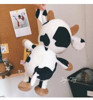 Muñeco De Peluche De Vaca Lindo Juguete De Algodón Para Regalo Para Novia Y Niños Suave Almohada De Peluche Animal Estuffed Patung Dolls - details 15