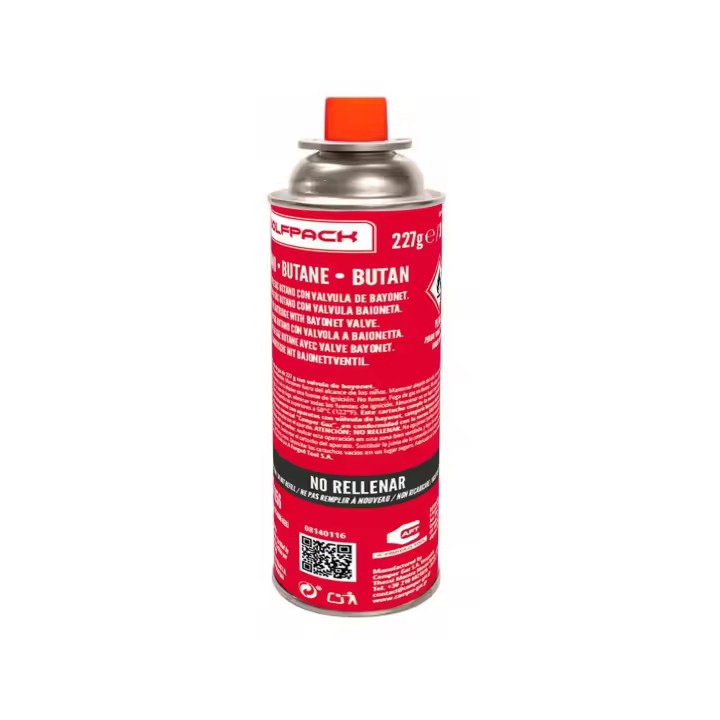 Cartucho de butano para cocina portátil Wolfpack - 1