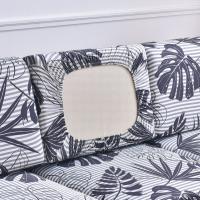 Funda protectora del sofá, cubierta del cojín del asiento, acolchada para la espalda, Jacquard de Manga elástica, sólida，Fundas Sofa Elasticas - details 4