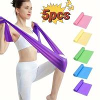 Banda De Resistencia Para Yoga Y Pilates Longitud Para Entrenamiento Y Estiramiento Elasticidad Para La Fortalecimiento Del Fitness Y Terapia Física Uso Doméstico - details 1