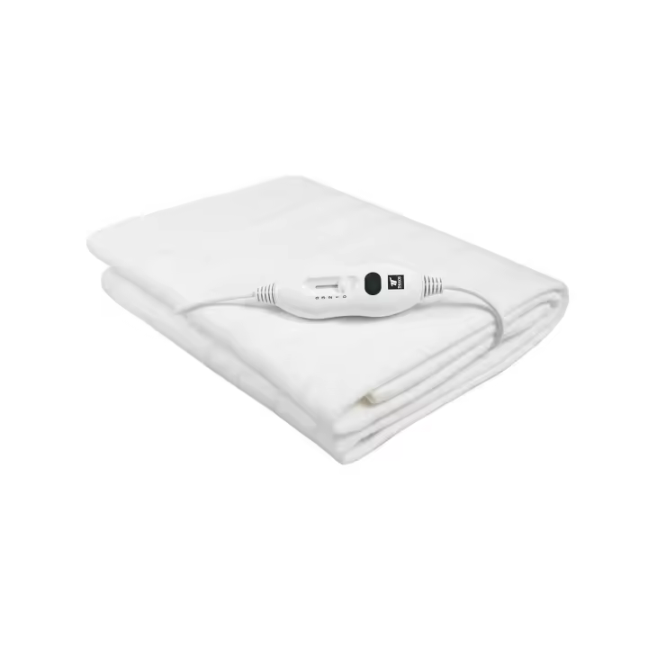 Calientacamas Eléctrico 150x80 cm Lavable 3 Temperaturas 60W Disfruta de noches cálidas y confortables con este Calientacamas Eléctrico. Con un tamaño de 150x80 cm, lavable y con 3 ajustes de temperatura para un descanso óptimo. - 1