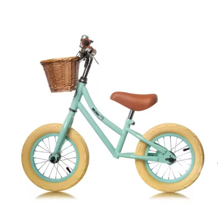 Bicicleta de aprendizaje sin pedales Mundo Petit 12’5» mint - 1
