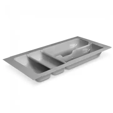 Bandeja Cubertero Recortable Cubertero PVC Recortable Color Blanco