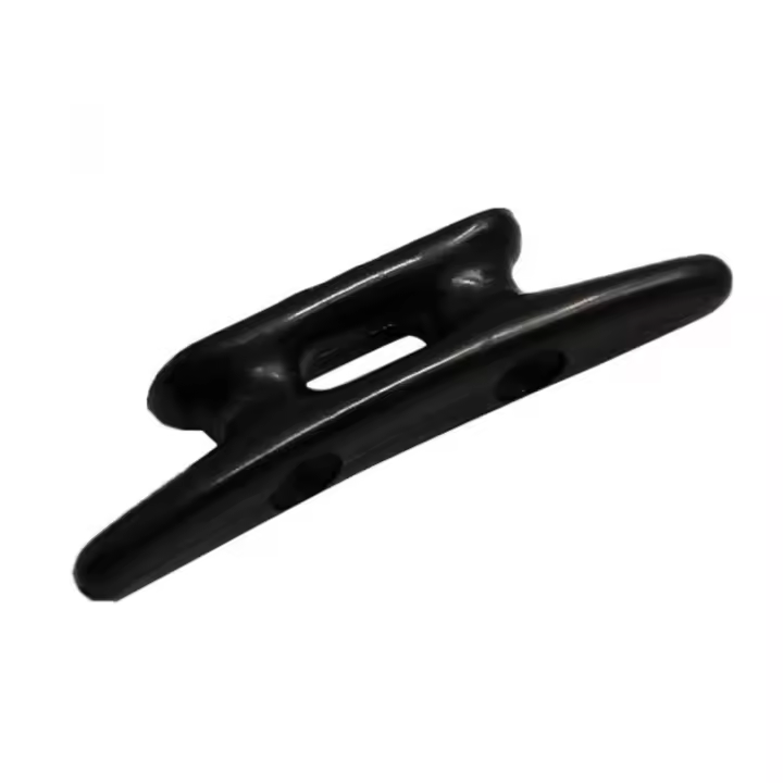 Cleat De Náutica En Nylon Pesado Para Barco O Muelle Base Abierta De 3 Pulgadas Cleat De Anclaje Negro Material De Nylon - 1