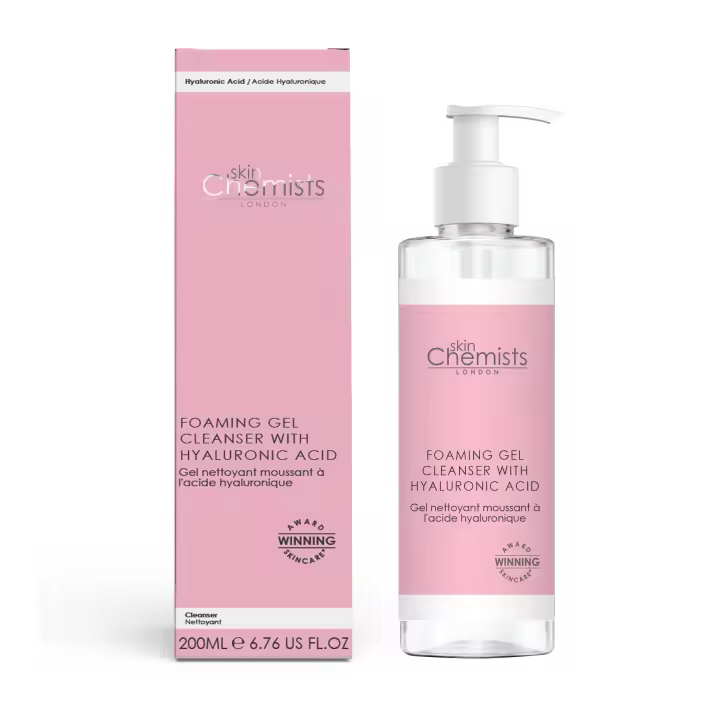 skinChemists Limpiador Reafirmante con Ácido Hialurónico 200 ml - 1