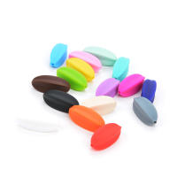 LOFCA Starfruit Silicon Beads 10pcs Para La Creación De Joyería De Silicona Pulseras Collares Llaveros Accesorios De Joyería - details 1
