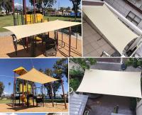 Sail De Sombra Impermeable Para Jardín Canopy De Tela De Lona Para Terraza Coche Awning Rectangular Piscina Refugio De Sol Sombreador - details 7