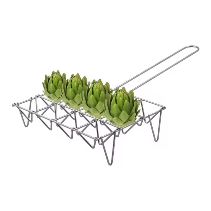 Edm Parrilla Cromada para 12 Alcachofas - Accesorios para Barbacoas - 1