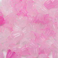 100pcs Bolas De Acrílico Bellflower Mixtas Para Hacer Pulseras Collares Y Aretes Accesorios De Joyería DIY Forma Oval Diametro 11mm - details 8