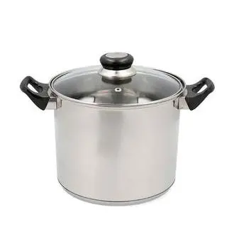 Olla Hábitat Quid con tapa acero inoxidable - 1