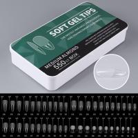 550pcs Tiras De Uñas Gelosas Sofisticadas Medianas Cortas En Forma De Dátil Y Cofre Matte Para Extensión De Uñas De Acrílico Herramientas De Manicura DIY Decorativas - details 0