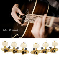 2 Palancas De Ajuste Para Guitarra Clásica Y Acústica Clavijas De Afinación 1:18 3 Izquierdas 3 Derechas Piezas De Repuesto Para Guitarras - details 2