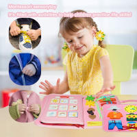 Tablero Ocupado Montessori 7 En 1 Juguete De Aprendizaje De Letras/numeros/ Formas Para Niños Y Niñas De 3 a 6 Años Regalo De Cumpleaños Ideal - details 4