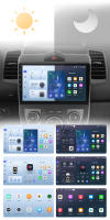 Junsun Android 13 Radio Coche para Kia Soul AM 2008 2009 2010 2011 Inalámbrico CarPlay Android Auto AI Voice 2 din Pantalla Coche Android Auto Multimedia Navegación GPS Auto radio - details 5