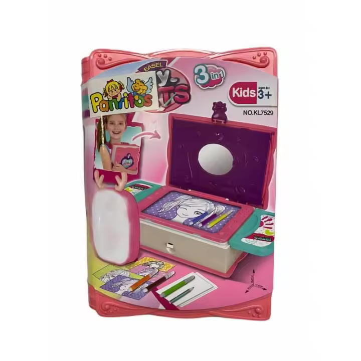 MALETIN LIBRO ESTUDIO DE DIBUJO DE PANRITOS - 1