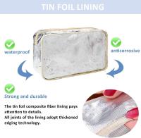 Neceser grande para maquillaje, neceser de viaje, neceser portáril E impermeable, estuche de baño para Mujeres y niños (Oso de color) - details 1