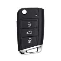 Ociodual Carcasa Llave de Mando 3 Botones Compatible con Golf 7 GTI MK7 Skoda Octavia A7 Seat, Funda Rígida Shell Case Cover - details 3