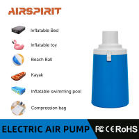 Mini Bomba De Aire Para Inflables Con 2 Boquillas - Inflado Y Desinflado Rápido En 30s Para Flotadores Piscina Cama Inflable Balón De Playa Y Bolsa De Almacenamiento Vacío - details 0