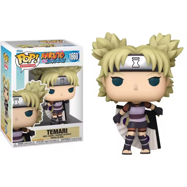 FUNKO POP! NARUTO: SHIPPUDEN - TEMARI, 80254, Nº1660, PRODUCTO CON LICENCIA OFICIAL - 1