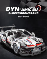 Bloques De Construcción De Coche De Carreras Técnica Super DIY MOC Vehículo Juguetes Para Niños Bloques De Automóvil Con Retroceso - details 0