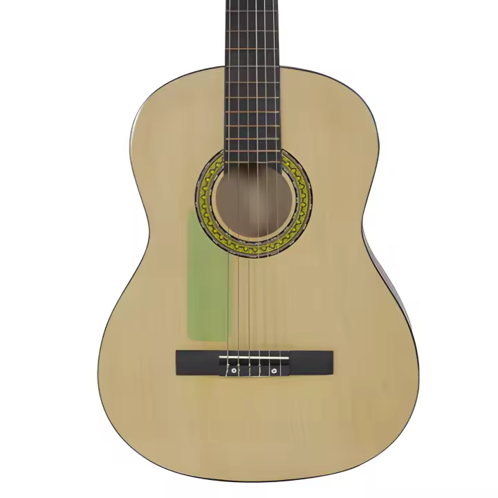 golpeador guitarra clasica electroestatico largo:15cm. ancho1: 5cm. ancho2: 0,5 cm. transparente - 1