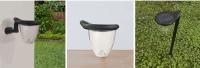 Aplique/Pica Solar LED - Pack 3X1 unidades - 200Lm - CCT - IP65 - Sensor de luz - 120º -  Para suelo, pared y mesa - details 1