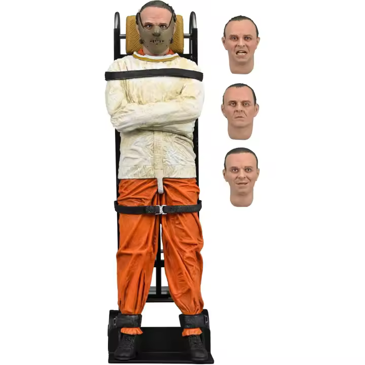 DR. HANNIBAL LECTER MASKED SCALE ACTION FIGURA 18 CM THE SILENCE OF THE LAMBS - 1