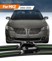 LimpiaFrente Pinceles De Limpieza Del Parabrisas Para Lincoln MKZ 2006-2020 Pares Accesorios De Ventanas Anteriores De Caucho Natural Intelligent Boneless Wiper Tamaño Original - details 0