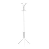 Perchero Metálico, 45x38x173cm, Perchero de Pie de Estilo Minimalista, Blanco / Negro Soporte para Colgar Abrigos Sombreros Bolsos, con 8 Ganchos, para Oficina, Hogar - details 11