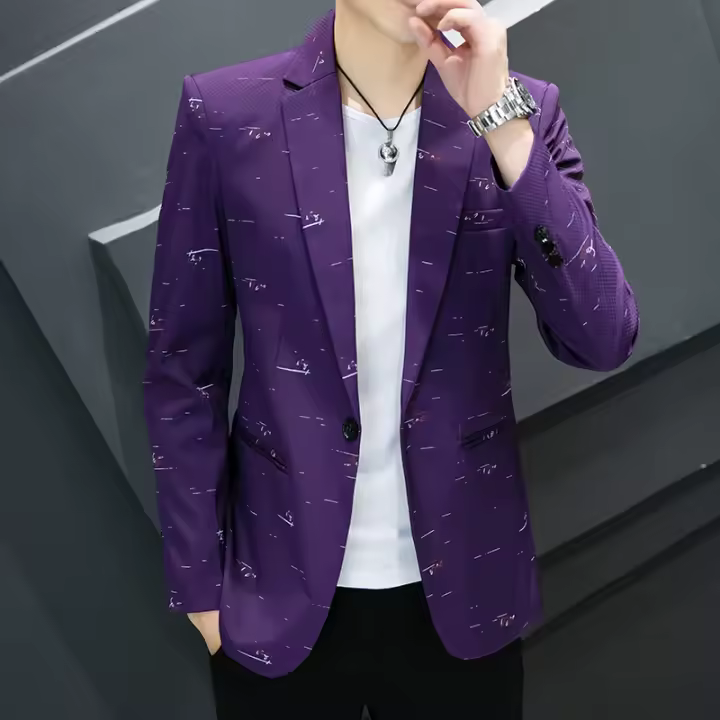 Chaleco De Moda Para Hombre 2024 Corte Ajustado Estilo Coreano Vestimenta Elegante Para Compras Primavera-verano Material Poliéster - 1
