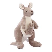 Muñeco De Peluche Kangaroo Con Madre Y Bebé Juguetes Creativos Para Regalar En Cumpleaños Relleno De Algodón PP Adecuado Para Niños De 3 a 12 Años - details 3