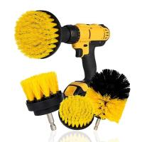 Set De 3 Accesorios De Cepillo Para Taladro Limpieza De Baño Ducha Azulejos Piso Con Broca De Microfibra Para Escobillas De Limpieza - details 0