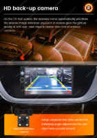 Reproductor Multimedia Para Coche Universal 7 Pulgadas Pantalla Táctil HD MP5 Con GPS FM BT Entrada AUX Radio De Espejo 7010B - details 13