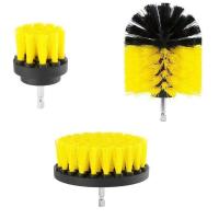 Set De 3 Accesorios De Cepillo Para Taladro Limpieza De Baño Ducha Azulejos Piso Con Broca De Microfibra Para Escobillas De Limpieza - details 11