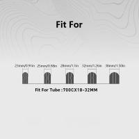 Parachoques Desmontable Para Bicicleta Protector De Barro Freno De Rueda Frontal Y Trasera Para Vuelco De Tierra Y Carretera 700C Material PP Fuerte - details 15